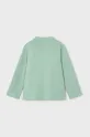 Mayoral longsleeve din bumbac pentru copii 3111.5C.Mini.PPYA verde SS25