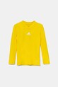 adidas Performance longsleeve copii print galben GN7514