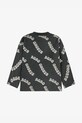 Chłopiec Bobo Choses longsleeve bawełniany dziecięcy Wavy 125AC002 czarny