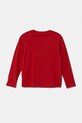 United Colors of Benetton gyerek pamut hosszú ujjú felső 3I1XC10N5.G.Seasonal piros SS25