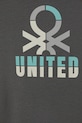 Chłopiec United Colors of Benetton longsleeve bawełniany dziecięcy 3I1XC10N5.G.Seasonal szary