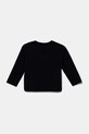 Дитячий бавовняний лонгслів United Colors of Benetton 35RYG10I6.P.Seasonal темно-синій SS25