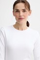 Хлопковый лонгслив Calvin Klein бежевый K20K208037