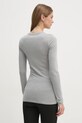 Odzież Calvin Klein longsleeve z domieszką wełny K20K208094 szary