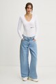 Karl Lagerfeld Jeans body A1W17007 biały SS25