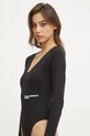 Karl Lagerfeld Jeans body negru A1W17007