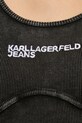 Karl Lagerfeld Jeans body A1W17041 szary