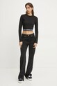 Лонгслив Karl Lagerfeld Jeans A1W17042 чёрный SS25