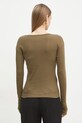 Îmbrăcăminte Pinko longsleeve din bumbac 105002.A2IA verde