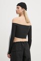 Одежда Лонгслив adidas Originals Off Shoulder JD0274 чёрный