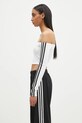Μακρυμάνικο adidas Originals Off Shoulder JD0275 λευκό SS25