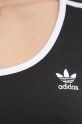 Μακρυμάνικο adidas Originals 3S LS CROP JD4624 μαύρο