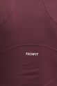 Tréninkové tričko s dlouhým rukávem adidas Performance Techfit JC9966 burgundské