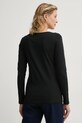 Oblečení Bavlněné tričko s dlouhým rukávem Marc O'Polo 500218352007 černá