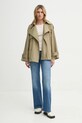 Хлопковый лонгслив Marc O'Polo 502226152199 бежевый SS25