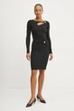 Guess longsleeve ZAMA W5RP12.KAQL2 negru SS25