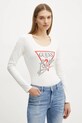 Лонгслів Guess бавовна бежевий W5RI64.I3Z14