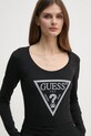 Guess longsleeve czarny W5RI65.J1314