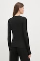 Дрехи Блуза с дълги ръкави Sisley 33FEL400V черен