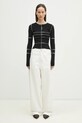 Pulover VETEMENTS Knitted Longsleeve WA66KN110X crna