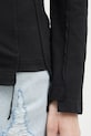 VETEMENTS camicia a maniche lunghe Oval Logo Cut-Up UA66LS600BW nero