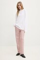 Moschino Jeans longsleeve bawełniany 1208.3229 biały SS25