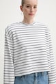 Gestuz camicia a maniche lunghe bianco 10909341