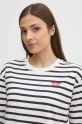 Pepe Jeans longsleeve din bumbac RIO bleumarin PL506018