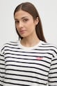 Pepe Jeans top a maniche lunghe in cotone RIO blu navy PL506018