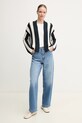 Weekend Max Mara longsleeve 2515971021600 alb SS25