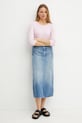 Weekend Max Mara longsleeve 2515971021600 roz SS25