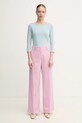 Лонгслив Weekend Max Mara 2515971021600 бирюзовый SS25
