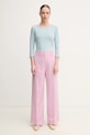Weekend Max Mara longsleeve 2515971021600 turcoaz SS25