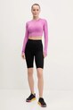Μακρυμάνικο προπόνησης adidas by Stella McCartney TrueStrenght JJ1644 μωβ SS25