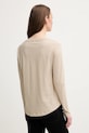 Одяг Бавовняний лонгслів United Colors of Benetton 3BVXD109G бежевий