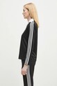 Majica dugih rukava adidas Originals V-Neck Longsleeve Tee JD2603 crna SS25