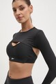 Tričko s dlouhým rukávem Reebok černá 100214304