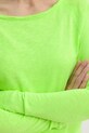 American Vintage longsleeve din bumbac SON31GE25 verde
