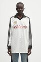 Блуза с дълги ръкави adidas Originals Retro щампа бежов KA4381