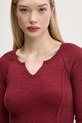 Лонгслив Guess Originals бордо W5RP42.KCGB0