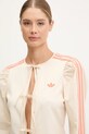 Majica kratkih rukava adidas Originals Blouse bež KC0763