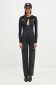 Боди Coperni Twisted Cut-Out Jersey Bodysuit COPJS19545C