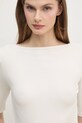 Calvin Klein t-shirt beżowy K20K208244