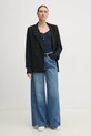 Лонгслів Tommy Hilfiger WW0WW43905 темно-синій SS25