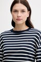 Tommy Hilfiger pamut hosszúujjú sötétkék WW0WW45519