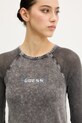 Tričko s dlhým rukávom Guess Originals sivá W5GP52.J1314