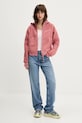 Лонгслів Tommy Jeans DW0DW20236 рожевий SS25