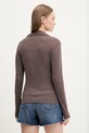 Oblečení Tričko s dlouhým rukávem Abercrombie & Fitch KI139.5208.480 hnědá