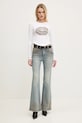 Miss Sixty camicia a maniche lunghe 6S1SJ50900 bianco SS25