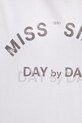 Miss Sixty longsleeve din bumbac 6S1SJ37800 alb